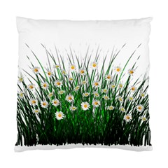 Spring Flowers Grass Meadow Plant Standard Cushion Case (two Sides) by Celenk