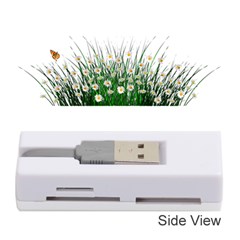 Spring Flowers Grass Meadow Plant Memory Card Reader (stick)  by Celenk