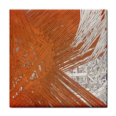 Abstract Lines Background Mess Tile Coasters by Celenk