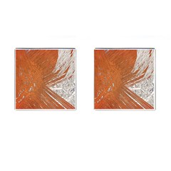 Abstract Lines Background Mess Cufflinks (square) by Celenk