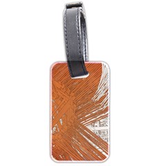 Abstract Lines Background Mess Luggage Tags (two Sides) by Celenk