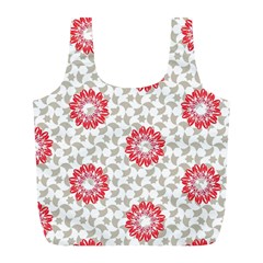 Stamping Pattern Fashion Background Full Print Recycle Bags (l)  by Celenk