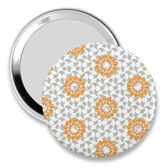 Stamping Pattern Fashion Background 3  Handbag Mirrors by Celenk