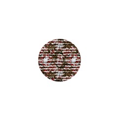 Grunge Textured Abstract Pattern 1  Mini Buttons by dflcprints