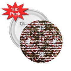 Grunge Textured Abstract Pattern 2 25  Buttons (100 Pack)  by dflcprints