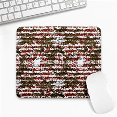 Grunge Textured Abstract Pattern Large Mousepads by dflcprints