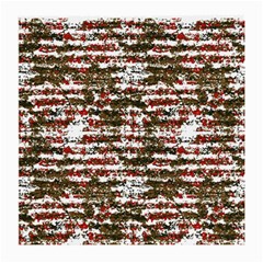 Grunge Textured Abstract Pattern Medium Glasses Cloth (2-side) by dflcprints