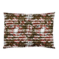 Grunge Textured Abstract Pattern Pillow Case by dflcprints