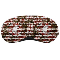 Grunge Textured Abstract Pattern Sleeping Masks by dflcprints