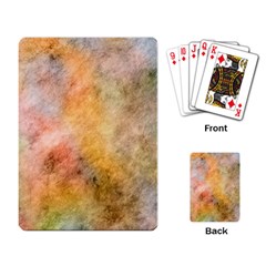 Texture Pattern Background Marbled Playing Card