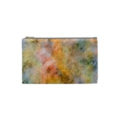 Texture Pattern Background Marbled Cosmetic Bag (small)  by Celenk