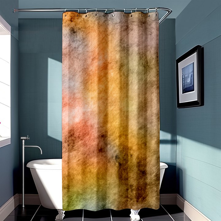 Texture Pattern Background Marbled Shower Curtain 36  x 72  (Stall) 