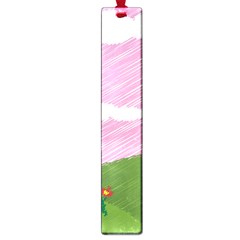 Pine Trees Sunrise Sunset Large Book Marks by Celenk