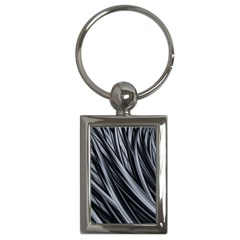 Fractal Mathematics Abstract Key Chains (rectangle)  by Celenk