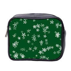 Template Winter Christmas Xmas Mini Toiletries Bag 2-side by Celenk