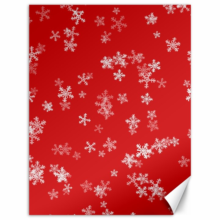 Template Winter Christmas Xmas Canvas 12  x 16  