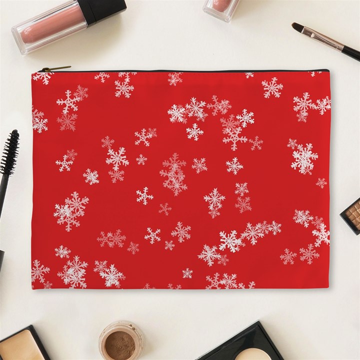 Template Winter Christmas Xmas Cosmetic Bag (XL)