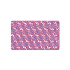 Pattern Abstract Squiggles Gliftex Magnet (name Card) by Celenk