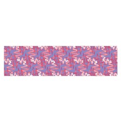 Pattern Abstract Squiggles Gliftex Satin Scarf (oblong) by Celenk