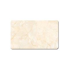 Rock Tile Marble Structure Magnet (name Card) by Celenk