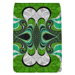 Fractal Art Green Pattern Design Flap Covers (s)  by Celenk