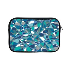 Abstract Background Blue Teal Apple Ipad Mini Zipper Cases by Celenk