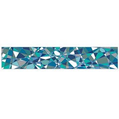 Abstract Background Blue Teal Large Flano Scarf  by Celenk