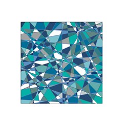 Abstract Background Blue Teal Satin Bandana Scarf by Celenk