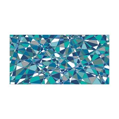 Abstract Background Blue Teal Yoga Headband by Celenk