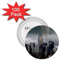 Tornado Storm Lightning Skyline 1 75  Buttons (100 Pack)  by Celenk