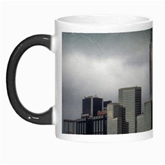 Tornado Storm Lightning Skyline Morph Mugs by Celenk