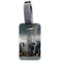 Tornado Storm Lightning Skyline Luggage Tags (Two Sides)