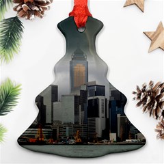 Tornado Storm Lightning Skyline Ornament (Christmas Tree) 