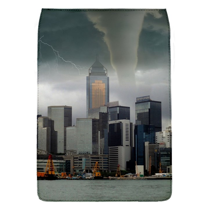 Tornado Storm Lightning Skyline Flap Covers (S) 