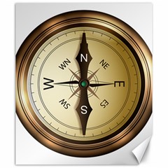 Compass North South East Wes Canvas 20  X 24   by Celenk