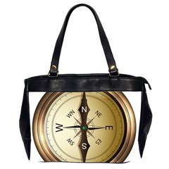 Compass North South East Wes Office Handbags (2 Sides)  by Celenk