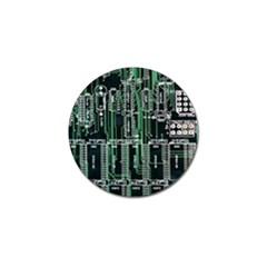 Printed Circuit Board Circuits Golf Ball Marker (10 Pack) by Celenk