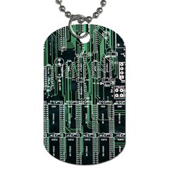 Printed Circuit Board Circuits Dog Tag (two Sides)