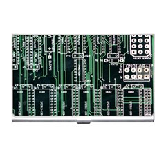 Printed Circuit Board Circuits Business Card Holders by Celenk