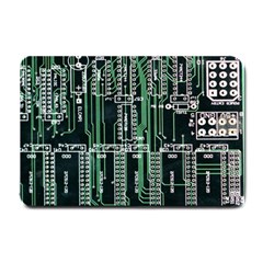 Printed Circuit Board Circuits Small Doormat  by Celenk