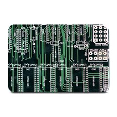 Printed Circuit Board Circuits Plate Mats by Celenk