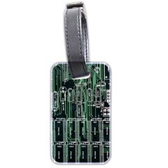 Printed Circuit Board Circuits Luggage Tags (two Sides) by Celenk