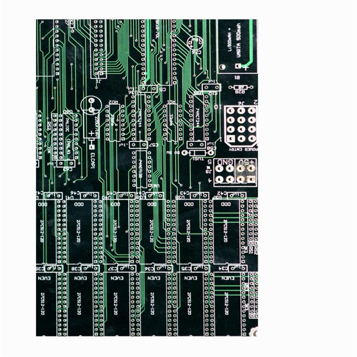 Printed Circuit Board Circuits Large Garden Flag (Two Sides)