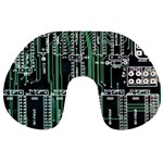 Printed Circuit Board Circuits Travel Neck Pillows Front