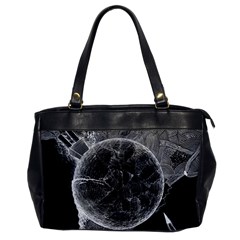 Space Universe Earth Rocket Office Handbags by Celenk