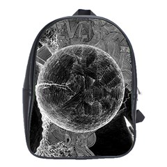 Space Universe Earth Rocket School Bag (xl) by Celenk