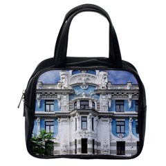 Squad Latvia Architecture Classic Handbags (one Side) by Celenk