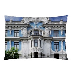 Squad Latvia Architecture Pillow Case by Celenk