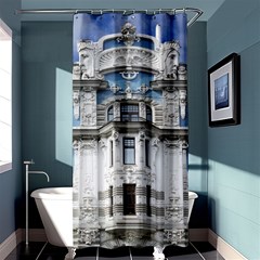 Squad Latvia Architecture Shower Curtain 36  X 72  (stall)  by Celenk