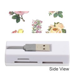 Rose Flowers Campanula Bellflower Memory Card Reader (stick)  by Celenk